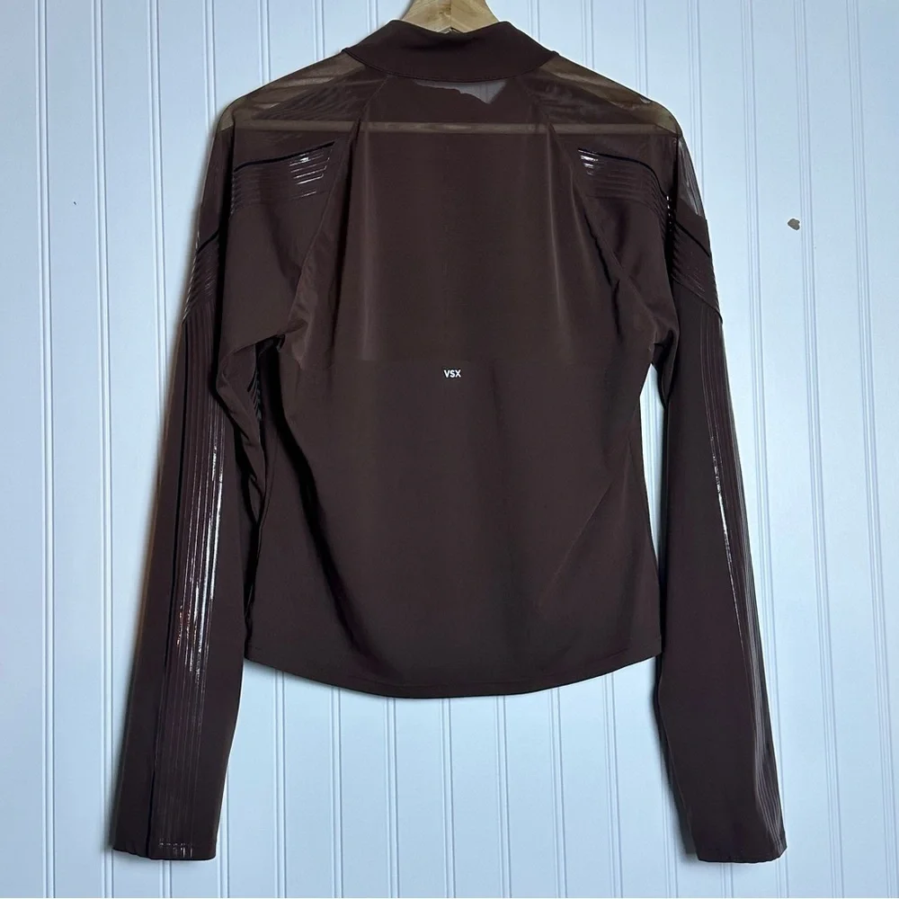 VSX Victoria’s Secret Elevate Refined Contours Jacket Long Sleeves XL Mock-neck - Picture 7 of 11